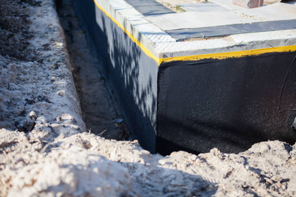 Professional Wet Basement Repair technician working in Gobles, MI